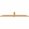 Ekena Millwork Eugene Smooth Timber Gable Bracket, Western Red Cedar, 108"W x 22"H x 3 1/2"D x 5 1/2"F, 5/12 Pitch GBW108X22X0406EUG00SWR - alternate 3
